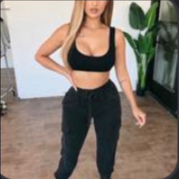 ❗️SOLD❗️OOTDFASH Cooper cargo joggers - Picture 2 of 6